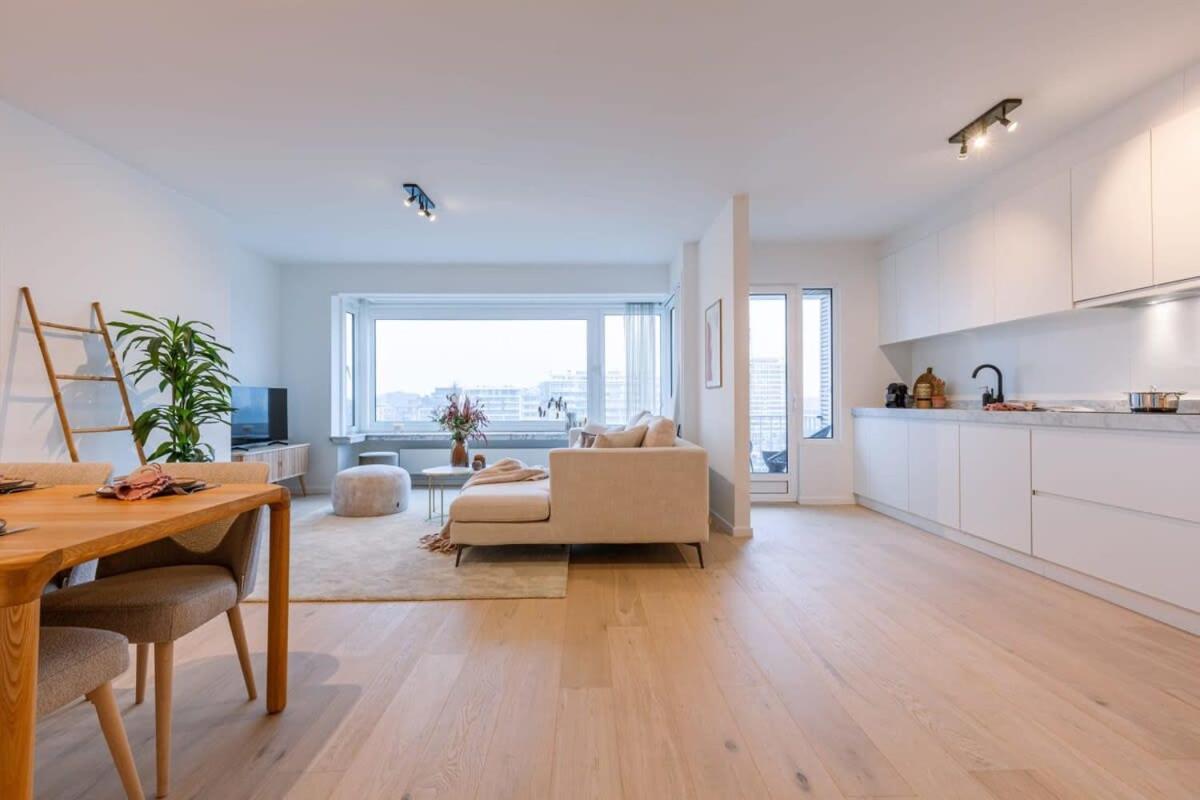 Huswell - Luminous Family Apartment With Magnificent View Ostende Extérieur photo